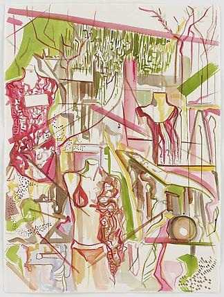 <i>Untitled</i>, 2010
Watercolor on paper
30 x 22 1/2 inches (76.2 x 57.2 cm)