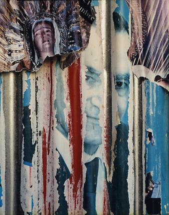 <i>Virgin Mary (Politicians in Cyan)</i>, 2008
C-print
50 1/2 x 40 inches (128.3 x 101.6 cm)