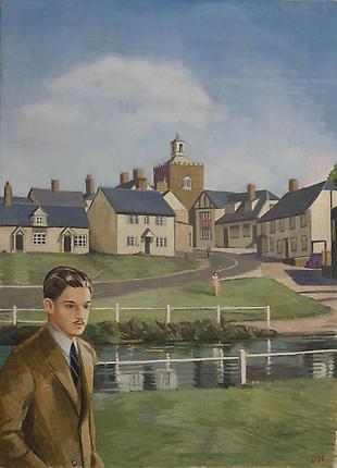 Duncan Hannah
A Man Wrongly Accused, 2009
Oil on canvas
36 x 26 inches (91.4 x 66 cm)