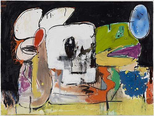 Eddie Martinez
Untitled, 2012
Oil paint and spray paint on canvas
36 x 48 inches (91.4 x 121.9 cm)