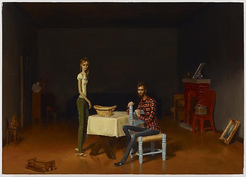 The Rustics, 2011
Oil on linen
20 x 28 inches (50.8 x 71.1 cm)
