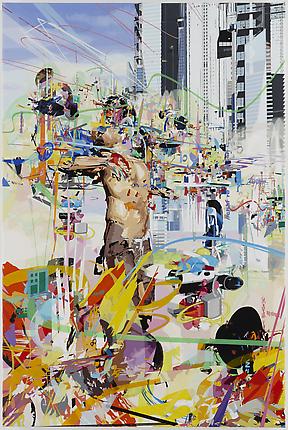<i>User</i>, 2010 -2011
Acrylic on canvas
40 x 30 inches (101.6 x 76.2 cm)