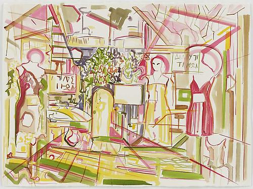 <i>Untitled</i>, 2010
Watercolor on paper
22 1/2 x 30 inches (57.2 x 76.2 cm)