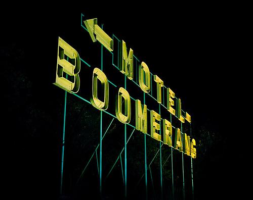 <i>Motel Boomerang (The New Antiquity)</i>, 2008
C-print
43 1/4 x 54 1/2 inches (109.9 x 138.4 cm)