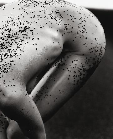 Female Torso with Black Sand, Hawaii, 1989