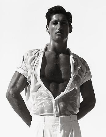 Tony in White, Hollywood, 1988