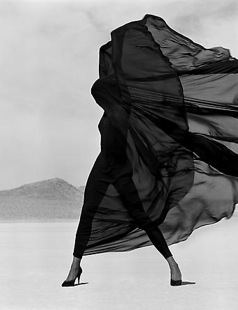 Versace - Veiled Dress, El Mirage, 1990