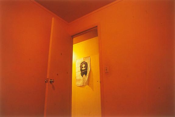 William Eggleston
Untitled (poster in hallway), Memphis, TN, 1970