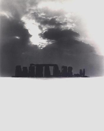 Stonehenge Under Snow, 1947