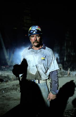 A welder wounded by an explosion of buried ammunition in the Customs Building