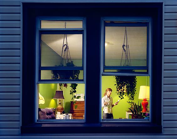 Out My Window, Prospect-Lefferts Gardens, Brooklyn, Painting the Walls, 2010