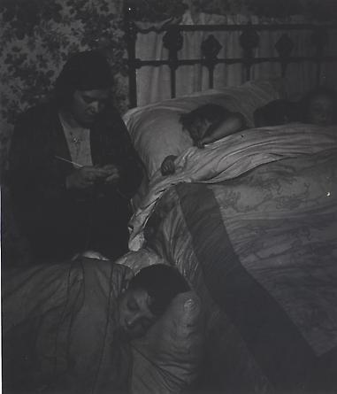 Bedroom in West Ham, c. 1939