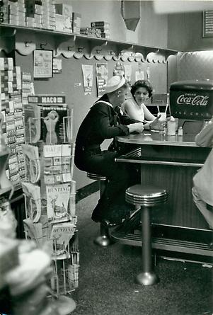 Soda Fountain, USA, c. 1957