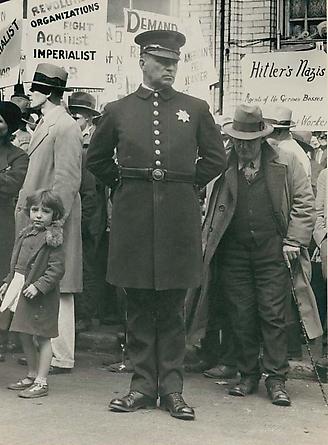 The General Strike, Policeman, San Francisco, 1934