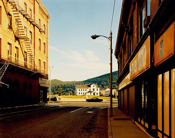 Stephen Shore 
Holden Street, North Adams, Massachusetts, July 13, 1974