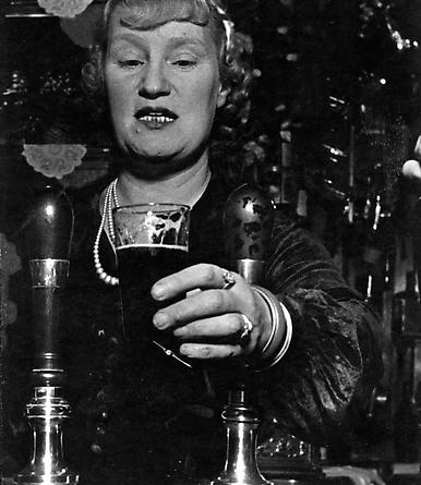 London Barmaid, Stepney, c. 1939