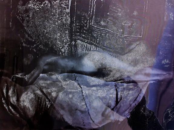 The Second Doll, 2010
Unique hand-painted chromogenic print with mixed media, 36 x 48 inches (91.4 x 121.9 cm)
