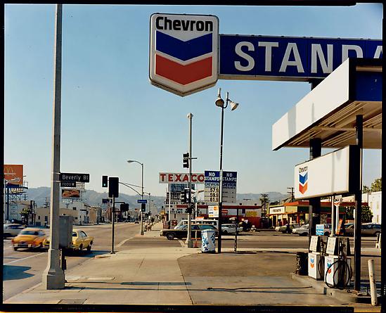 La Brea Avenue and Beverly Boulevard, Los Angeles, California, June 21, 1975