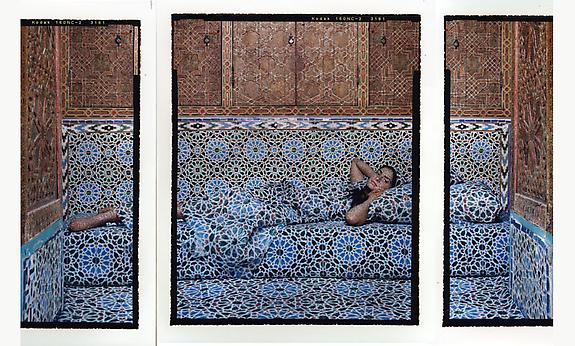 Harem #18B triptych