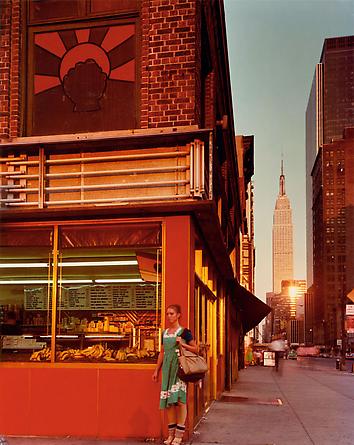 Joel Meyerowitz
Young Dancer, 34th St & 9th Ave, New York City, 1978