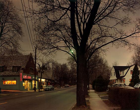 Joel Meyerowitz 
Dusk, New Jersey, 1978