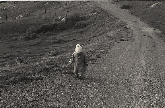 Andrew aty Steep Ravine, MArin County, California, 1957