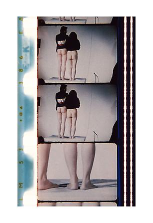 Jonas Mekas
John Lennon and Yoko Ono, during the shooting of Yoko Ono's movie "Legs", New York, 1970