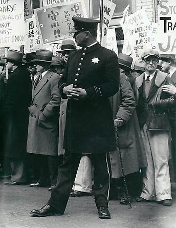 Street Demonstration, 
San Francisco, 1933