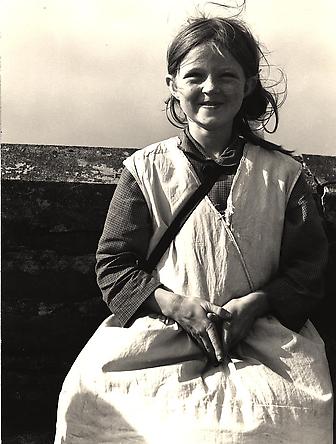 Girl, Western Ireland, 1954