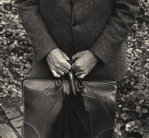 Paul, Briefcase and Umbrella, 1957
