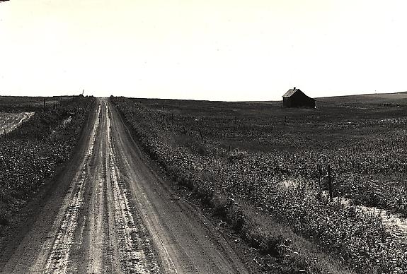 Road on the Great Plains, 1941