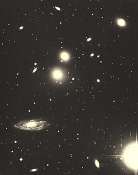 The Hydra Cluster, Abell 1060 (close up)