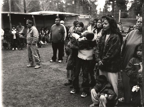 The Wake for Robert Perry, McNary, Arizona, 1999
