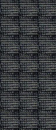 1000 Buddha Piece (Positive), 2001