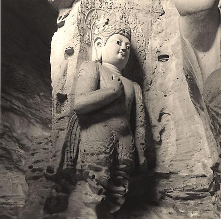 Arhat, Yungang Caves, 2001
