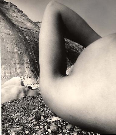 Nude, Vastiveral Beach, Normandy, 1957