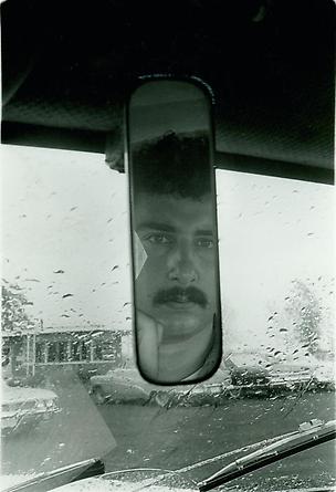 Self Portrait in a Car Mirror, Chicago, 1965