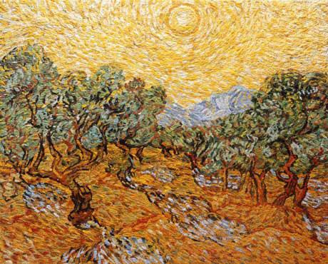 Vik Muniz
Olive Trees with Yellow Sky and Sun, After Van Gogh, From Pictures of Pigment, 2007