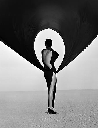 Versace Dress (Back View), El Mirage, 1990