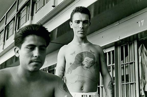 Chicano Inmates, The Walls, 1968