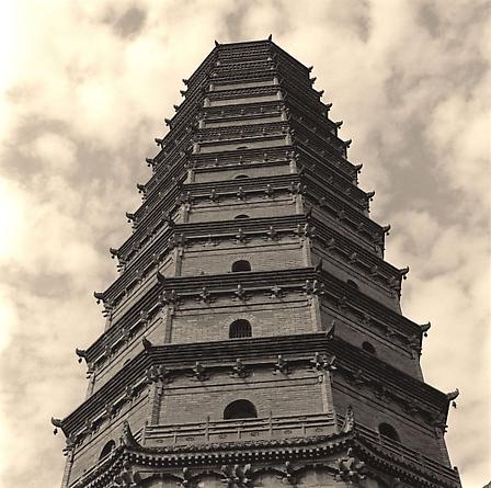 Famen Temple-Lan Gate Temple, 2001