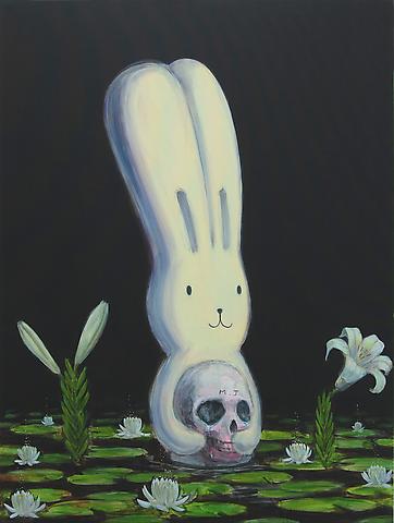 “You are not what underneath what you do defines
you” - Rachel
Acrylic on canvas; 80 x 60 cm
2008