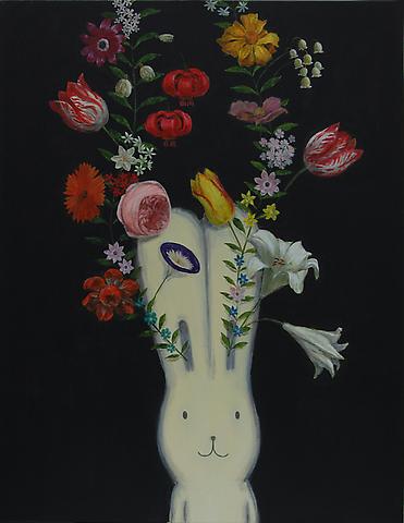 The incomplete encyclopedia of ideas and wisdom
Acrylic on canvas
90 x 70 cm
2008