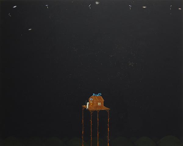 I am always connected to you some way
Acrylic on linen
120 x 150 cm
2009