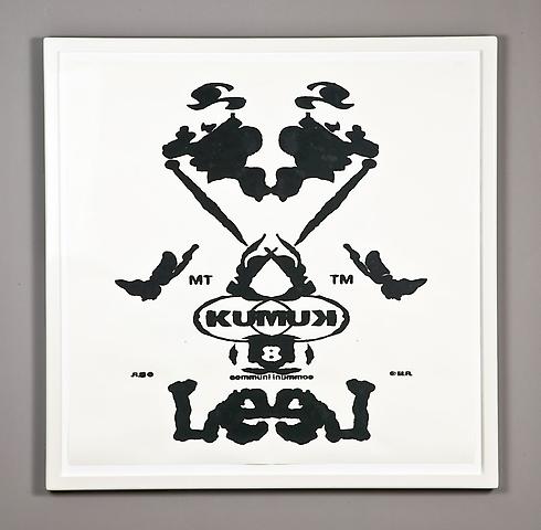 Elijah Blue
Johnny-Come-Lately (Rorschach), 2010
Ink on paper
36 x 36 inches (unframed)