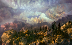 Kim Keever - West 104k