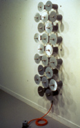 Gregory Green - Untitled (22 blade wall piece)