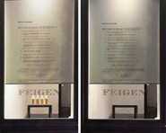 Gregory Green - Gallery front window display for