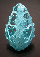 Eugene Von Bruenchenhein - Blue Vase