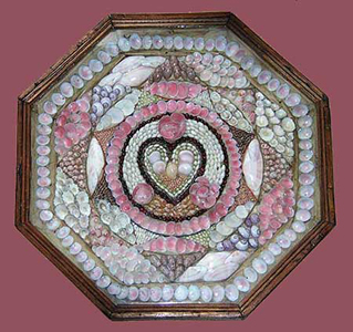 <font size=3>INDIAN SUMMER - <font size=2>Sailor's Shellwork Valentines